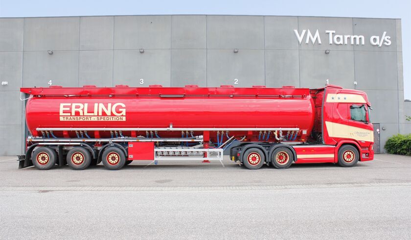 E. Christensen & Søn – 58,000-litre feed tank semi-trailer