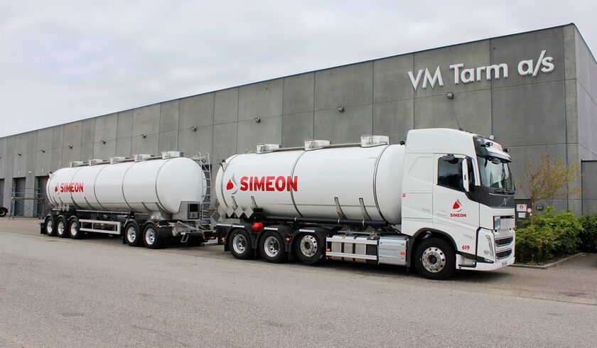 Simeon Tank Oy – 22,500-litre chemical tank body and 37,500-litre chemical tank trailer