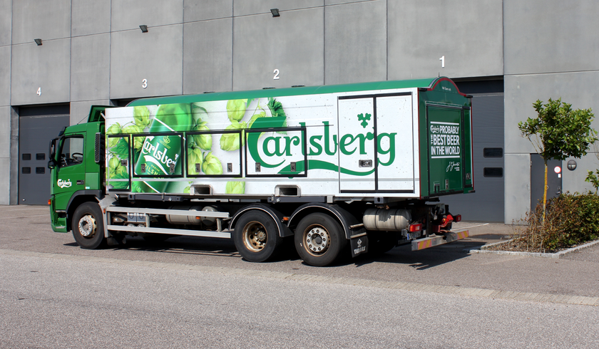 Carlsberg Sverige AB – 4 × 11,000-litre beer tanks on swap bodies