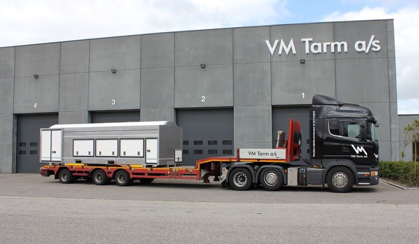 Ringnes Supply Company AS – 11,000-litre beer tank on a swap body