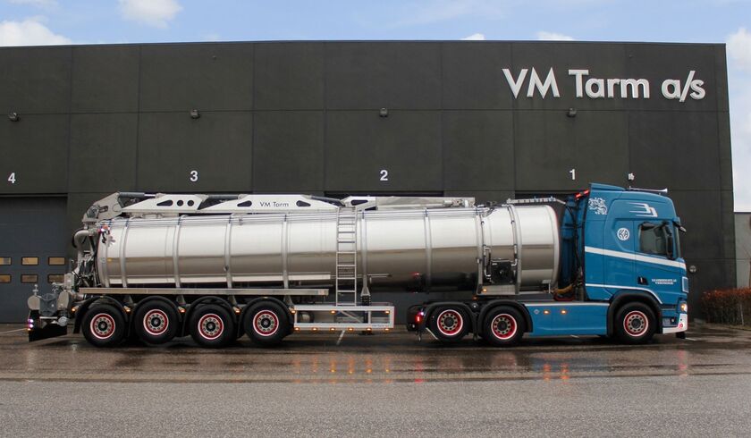 Kai Andersens Eftf A/S – 39,000-litre slurry tank semi-trailer