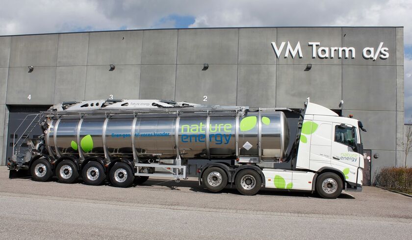 Nature Energy Biogas – 39,000-litre slurry tank semi-trailer