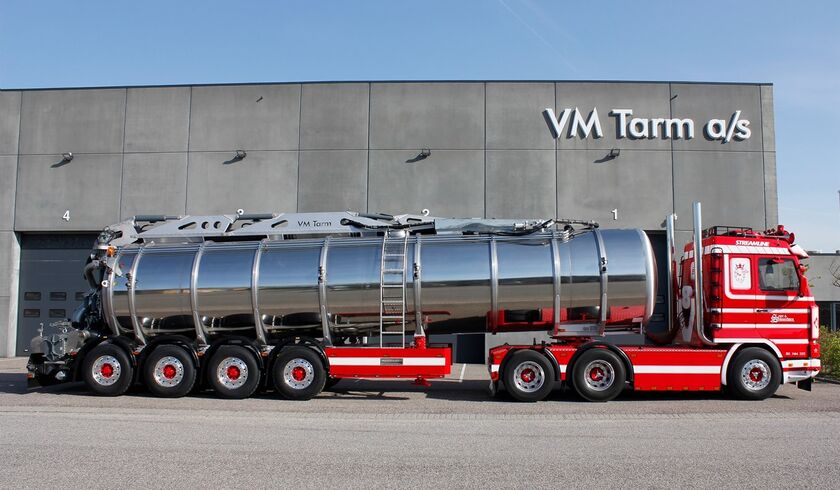 Sejer & Sønnichsen – 39,000-litre slurry tank semi-trailer